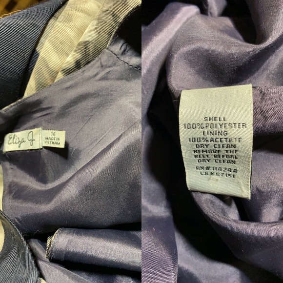 Eliza J; Floral; Midi; Shift; Dress; 14 - Picture 5 of 7